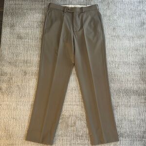 Brooks Brothers Men's Khaki Dress Trousers (W32, L32)